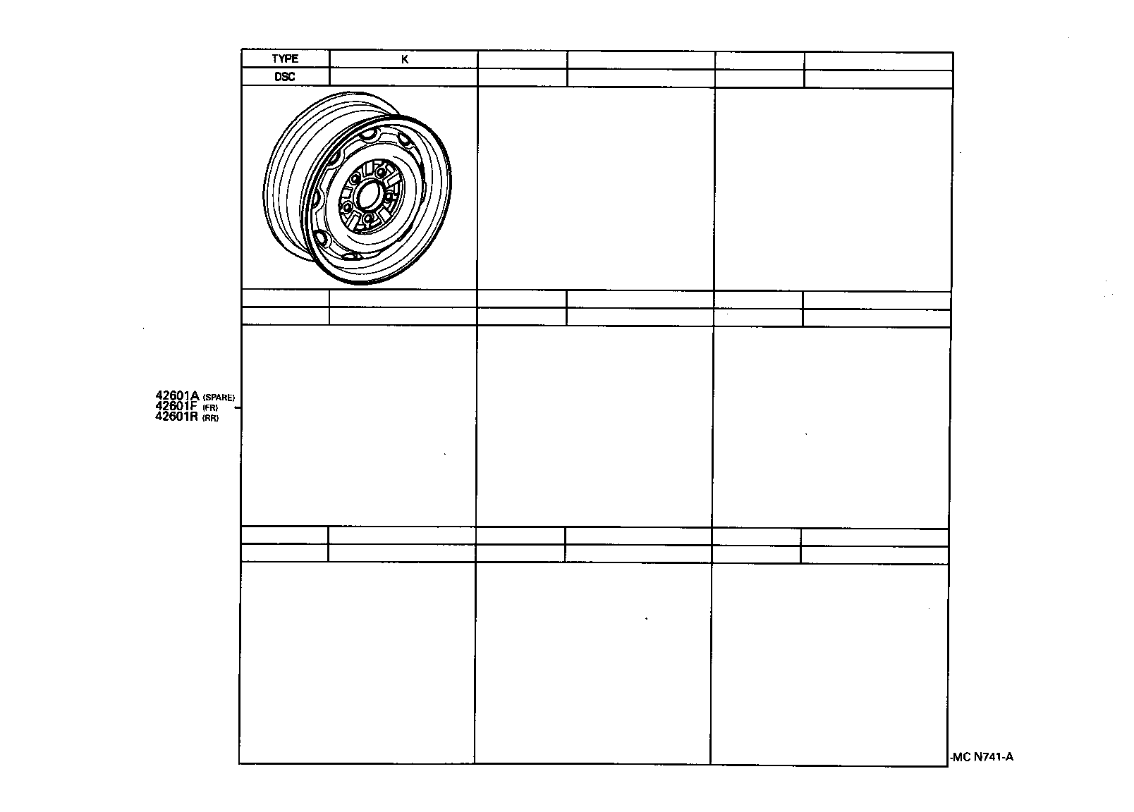 42652-35530 TIRE product image