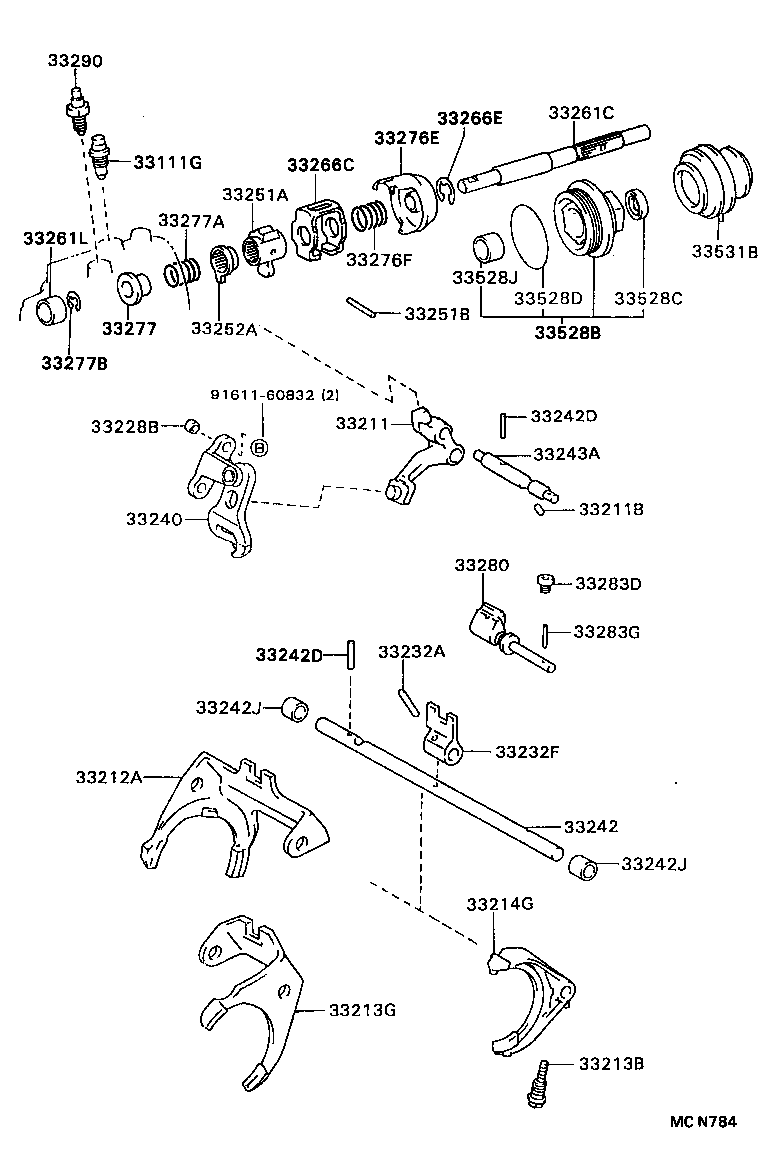 90341-16015 BALL ASSY, LOCK, NO.2 product image