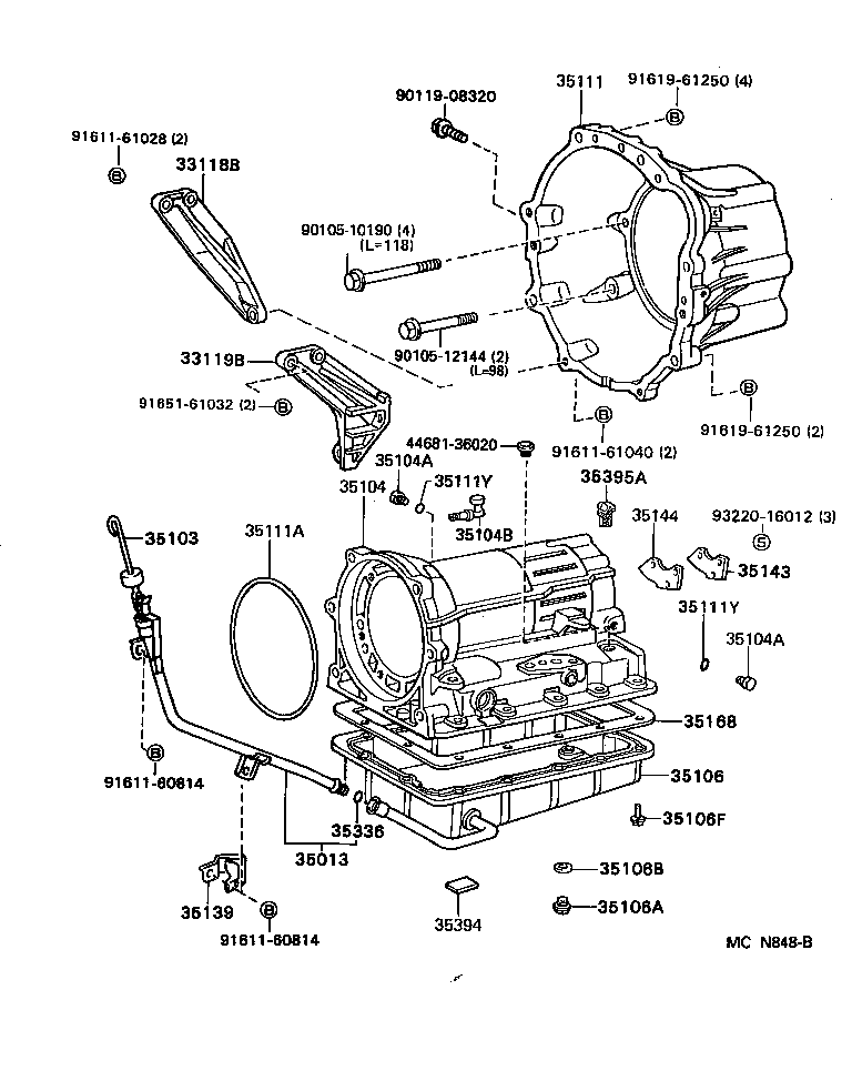 35103-22311 GAGE SUB-ASSY, TRANSMISSION OIL LEVEL product image