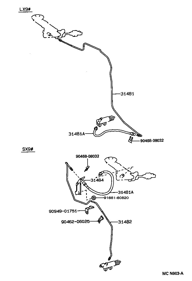 31301-22250 PEDAL SUB-ASSY, CLUTCH product image