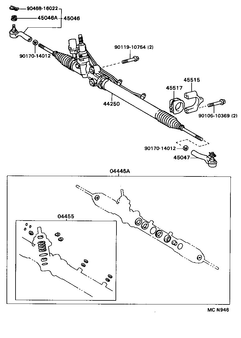 44022-30010 HOUSING, CONTROL VALVE product image