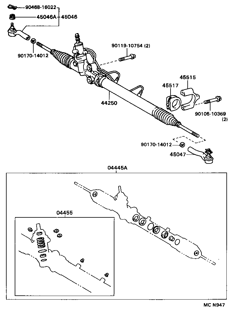 44022-30010 HOUSING, CONTROL VALVE product image
