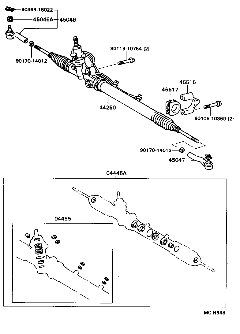 44022-30010 HOUSING, CONTROL VALVE product image
