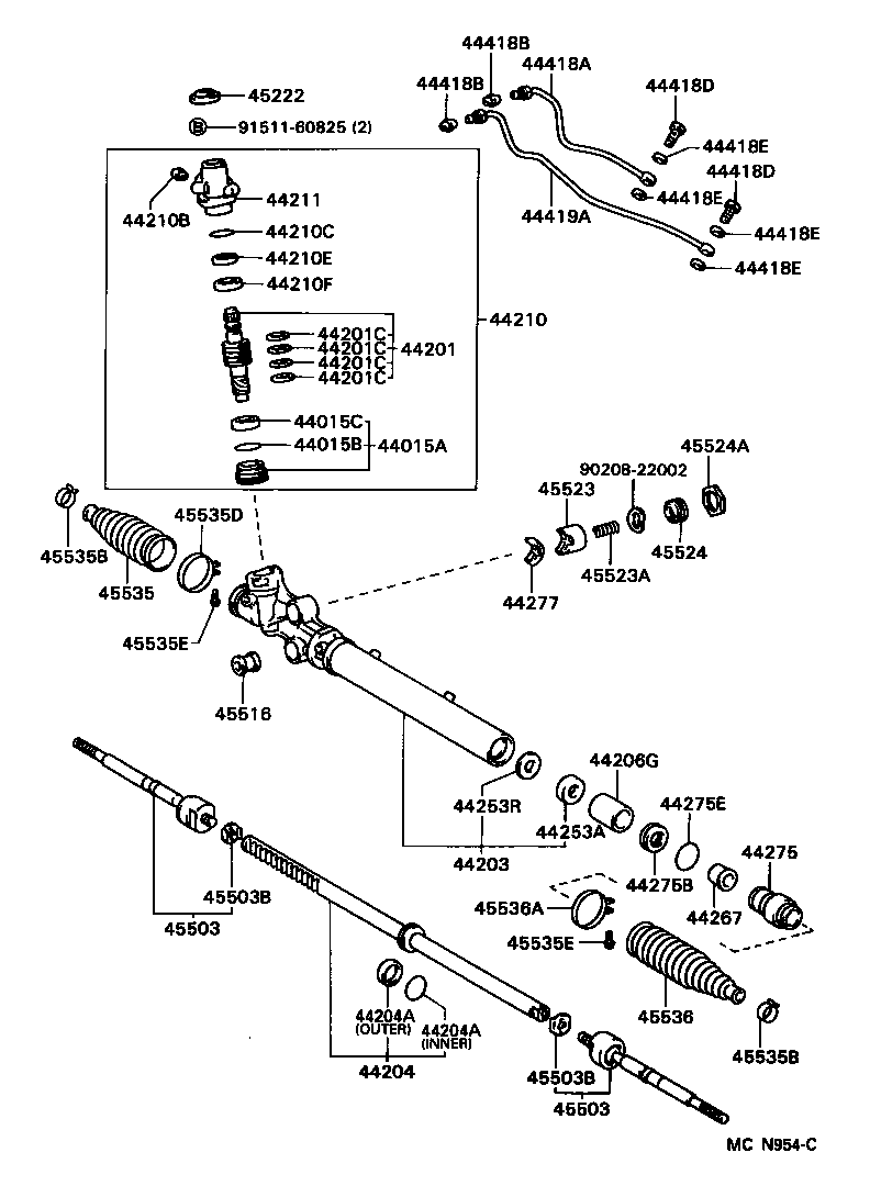 44022-30010 HOUSING, CONTROL VALVE product image