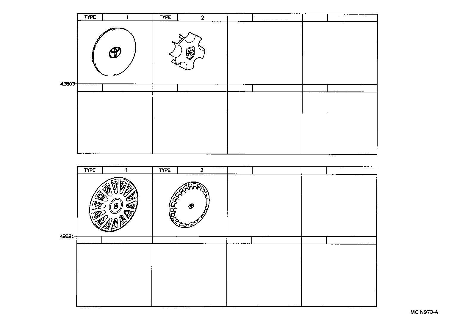 42611-22720 WHEEL, DISC product image