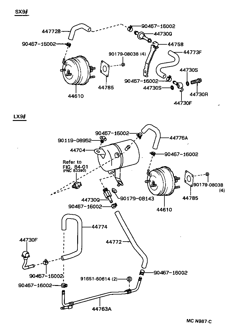 44610-2A040 BOOSTER ASSY, BRAKE product image