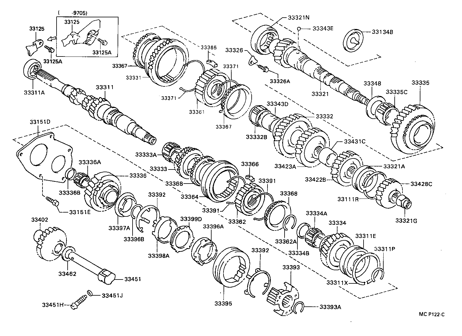 33034-12090 GEAR, 3RD product image