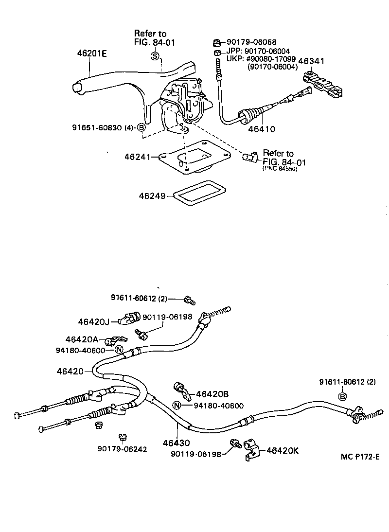 46249-05010 SHIELD, PARKING BRAKE HOLE product image