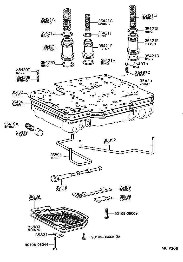 35420-27020 BODY ASSY, LOWER VALVE product image