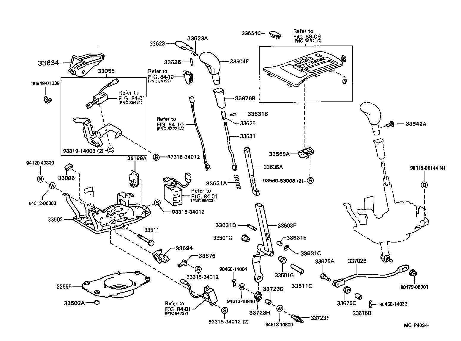 Toyota 33511-50010 SHAFT, CONTROL (FOR FLOOR SHIFT)