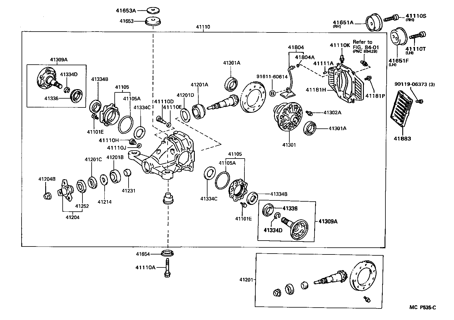 90105-12218 BOLT, NO.1 (FOR REAR DIFFERENTIAL CARRIER SET) product image