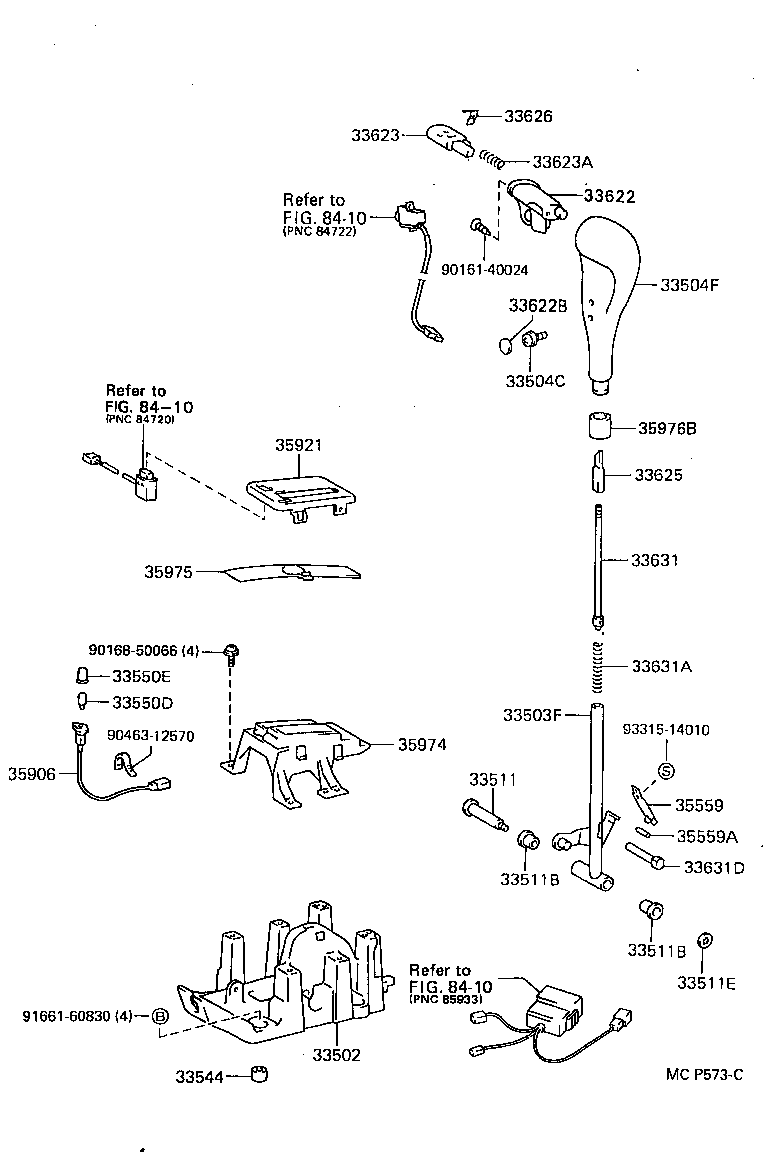 35974-33040 HOUSING, POSITION INDICATOR, LOWER product image