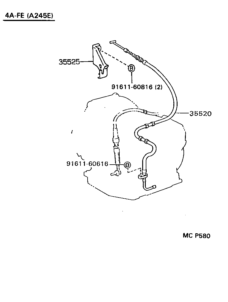 35520-12410 CABLE ASSY, THROTTLE product image