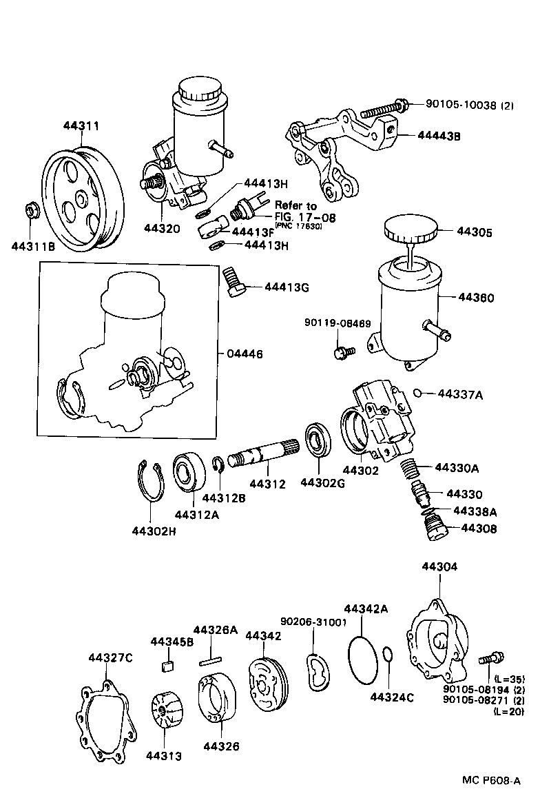 44320-22500 PUMP ASSY, VANE product image