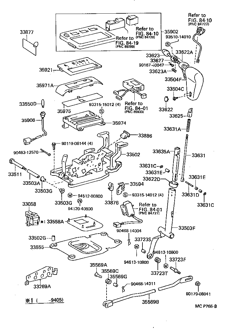 35902-50040 COVER SUB-ASSY, POSITION INDICATOR HOUSING product image