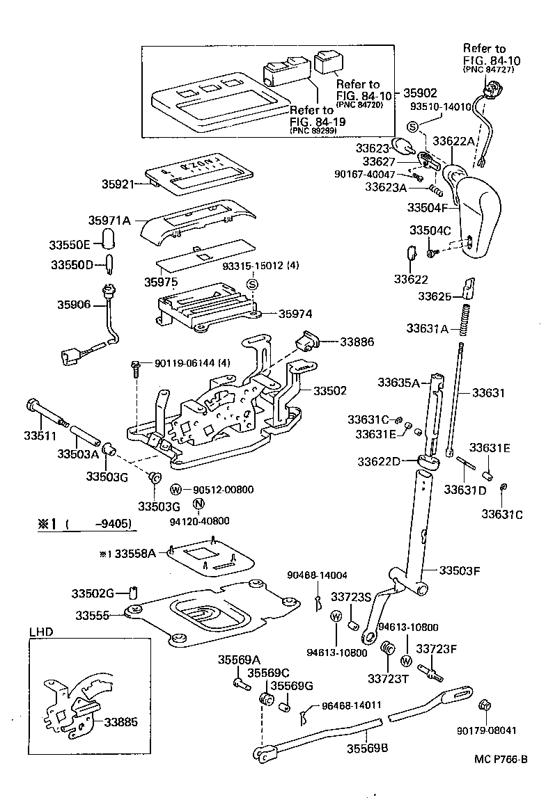 35902-50030 COVER SUB-ASSY, POSITION INDICATOR HOUSING product image