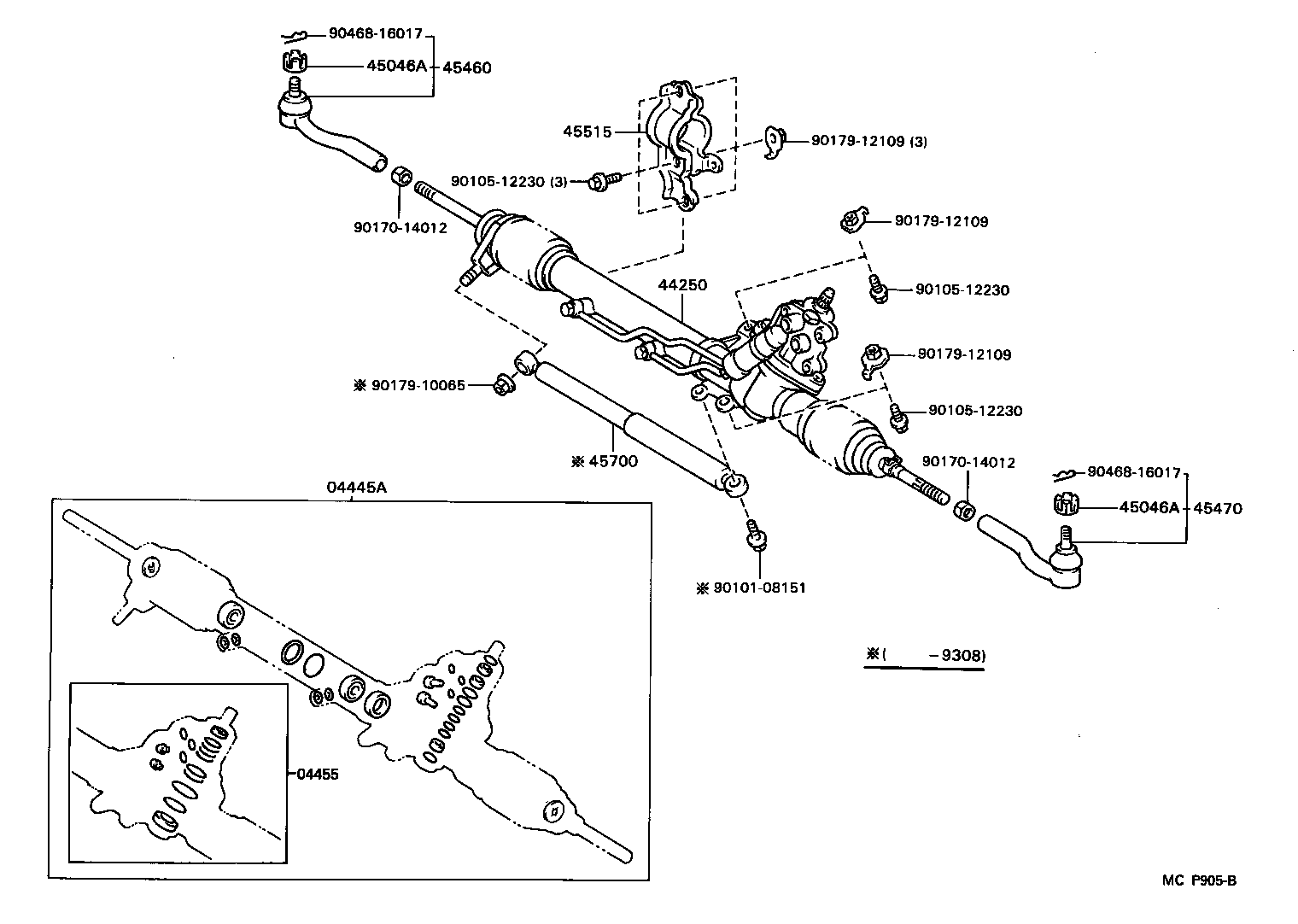 Toyota 44419-30040 TUBE, STEERING LEFT TURN PRESSURE