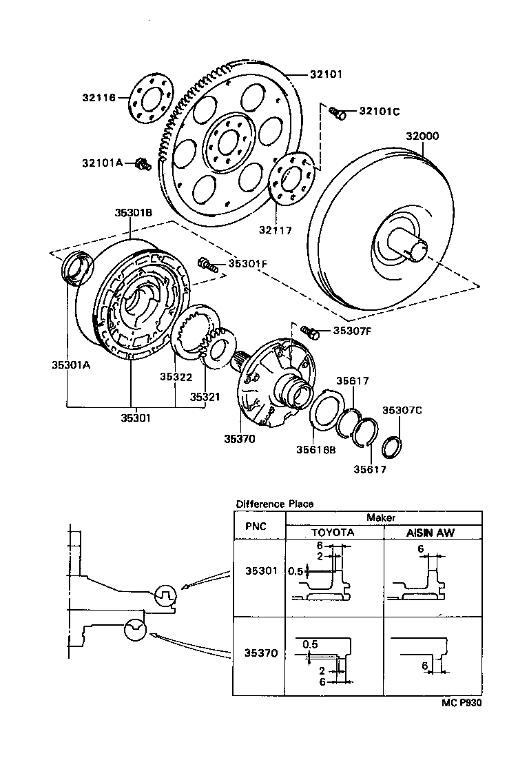 32000-20190 CONVERTER ASSY, TORQUE product image