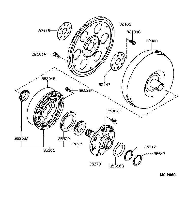32000-20190 CONVERTER ASSY, TORQUE product image