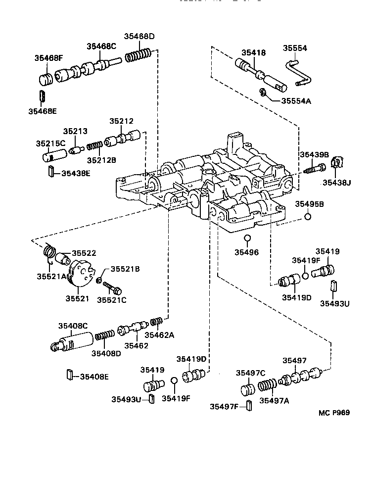 35330-32022 STRAINER ASSY, VALVE BODY OIL product image