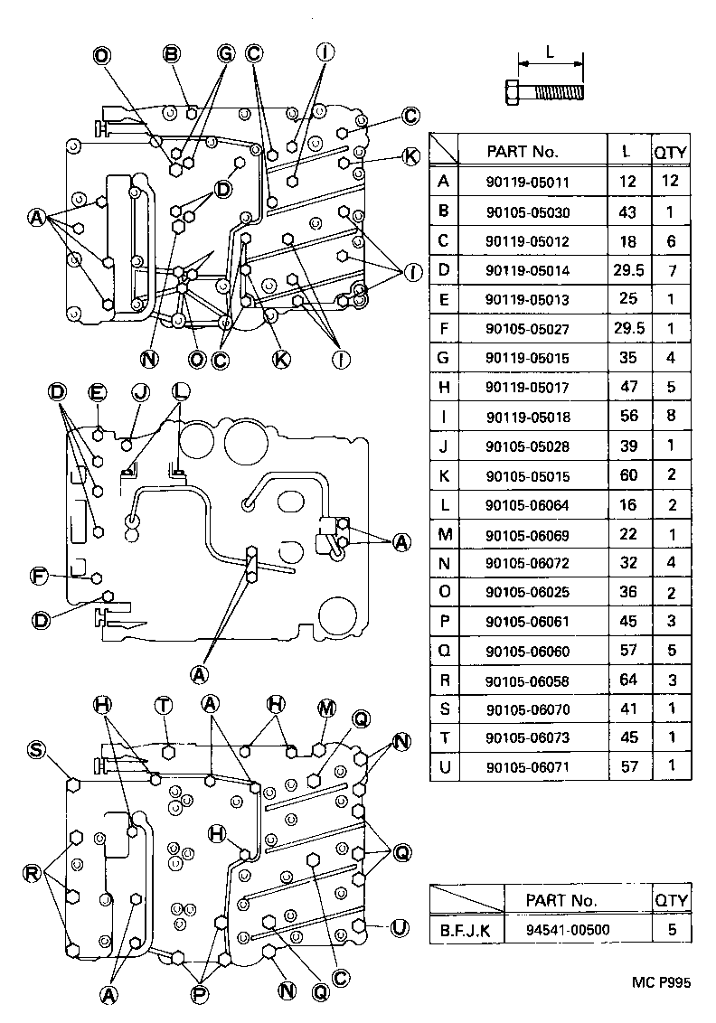 35432-36021 PLATE, VALVE BODY, NO.1 product image