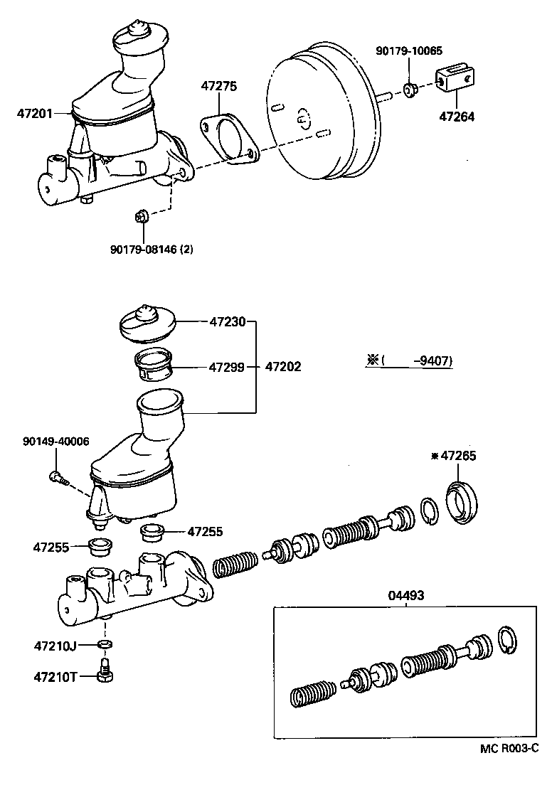 47220-20150 RESERVOIR SUB-ASSY, BRAKE MASTER CYLINDER product image