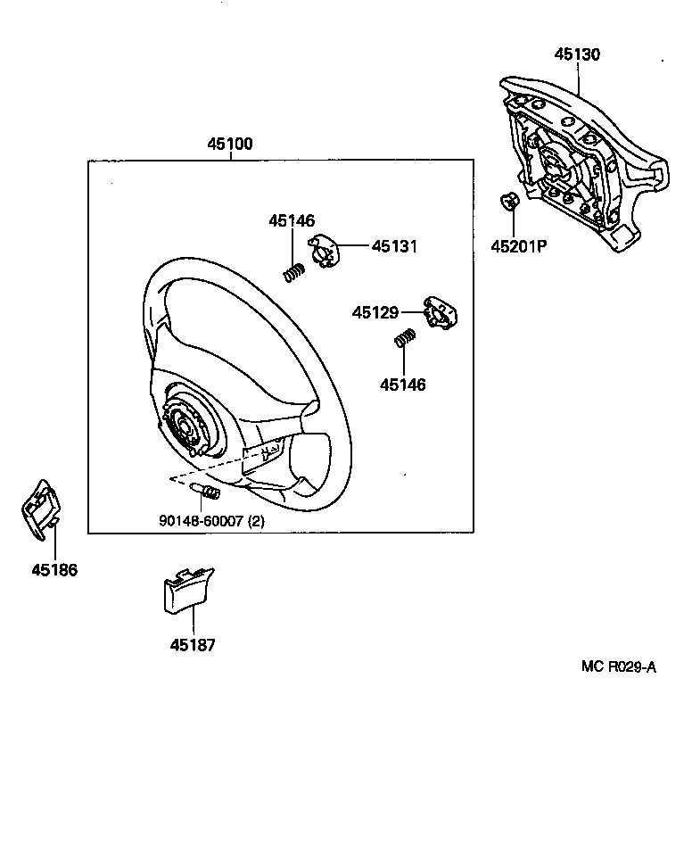 45105-20490 PLATE SUB-ASSY, HORN BUTTON CONTACT, NO.1 product image