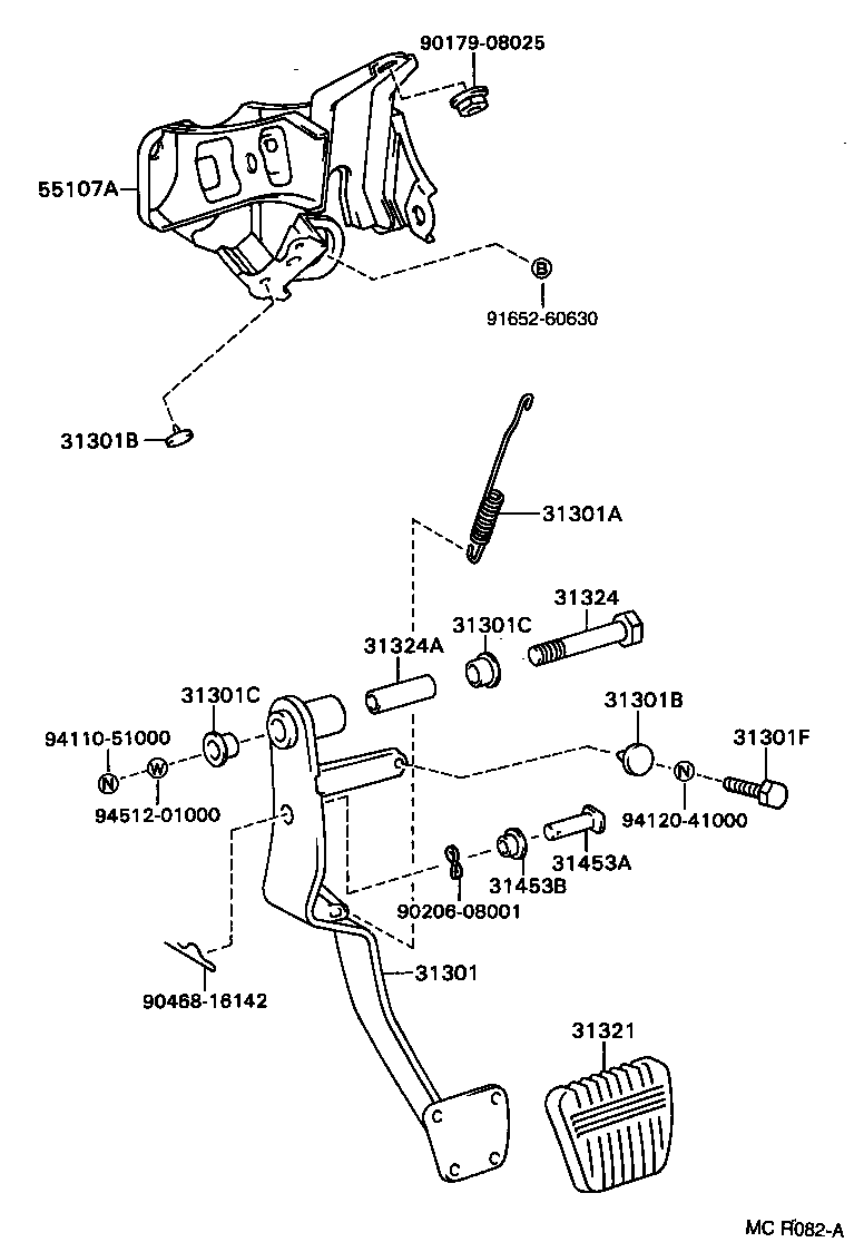 90501-40035 SPRING, COMPRESSION(FOR OVER CENTER ADJUSTING ROD) product image