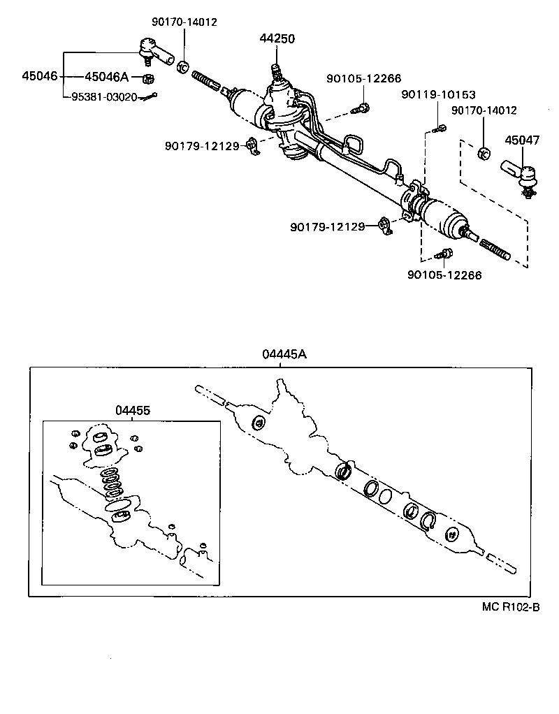 44210-20440 VALVE ASSY, POWER STEERING CONTROL product image