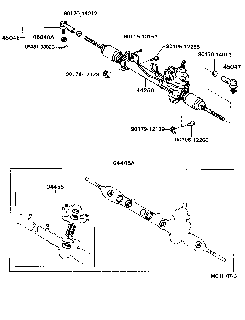 Toyota 44419-20300 TUBE, STEERING LEFT TURN PRESSURE