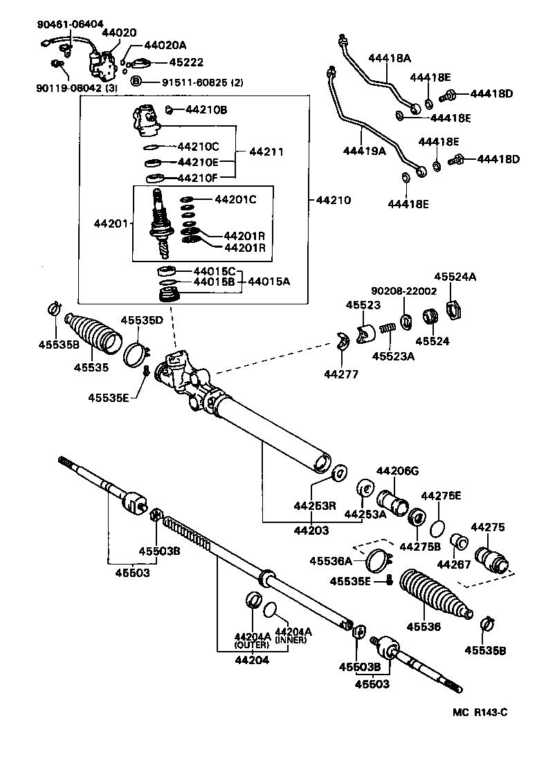 44022-30010 HOUSING, CONTROL VALVE product image