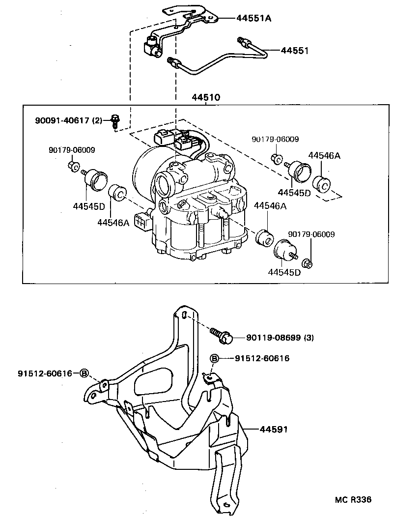 47311-28400 TUBE, FRONT BRAKE, NO.1 product image
