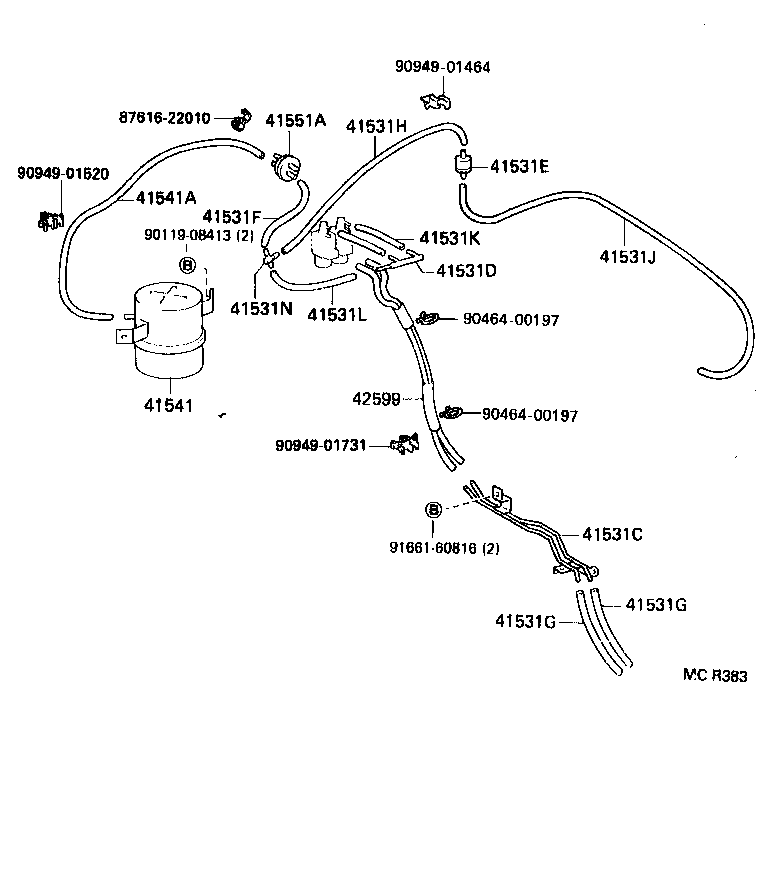 41110-35530 CARRIER ASSY, DIFFERENTIAL, FRONT product image