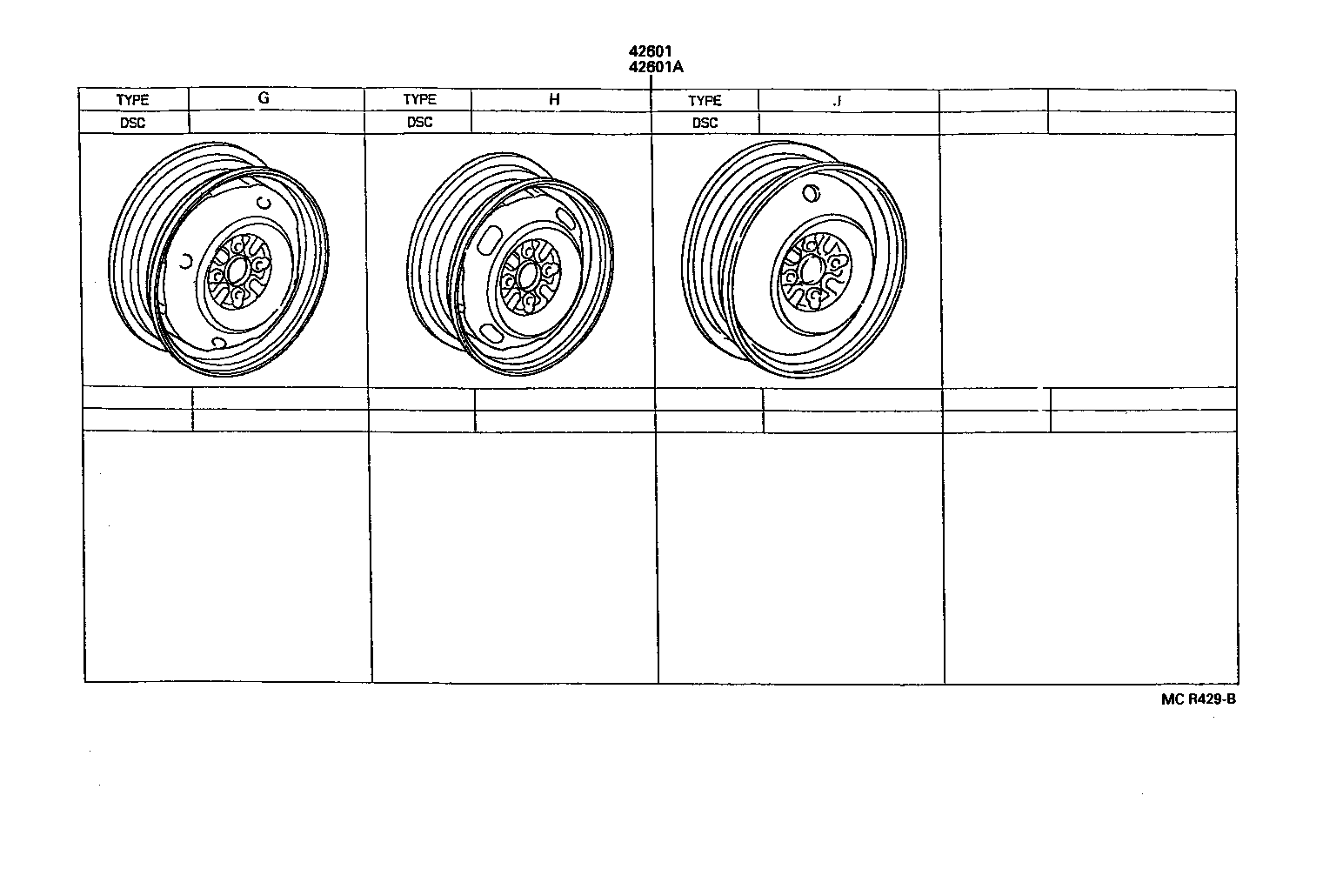 42602-10110 CAP, WHEEL product image