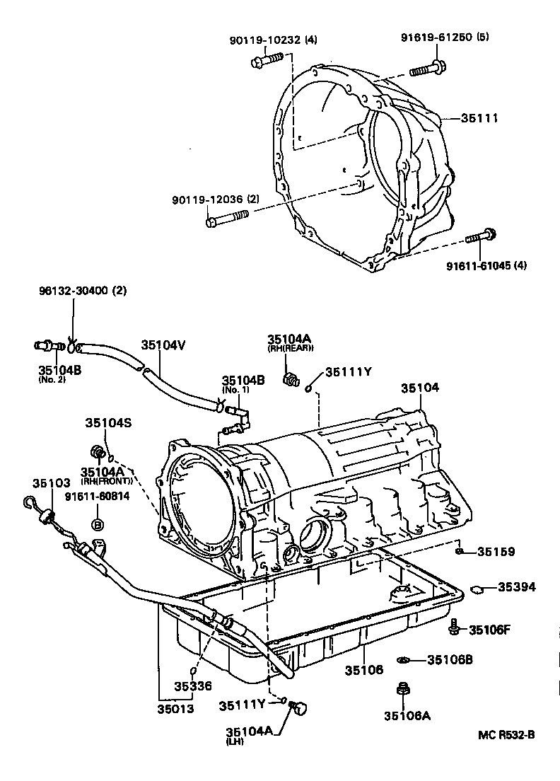 35103-22311 GAGE SUB-ASSY, TRANSMISSION OIL LEVEL product image
