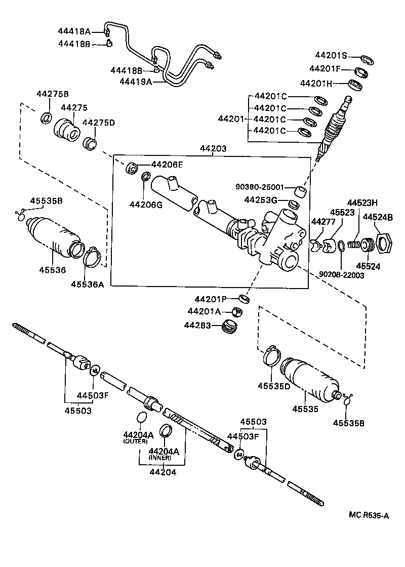 44022-10020 HOUSING, CONTROL VALVE product image
