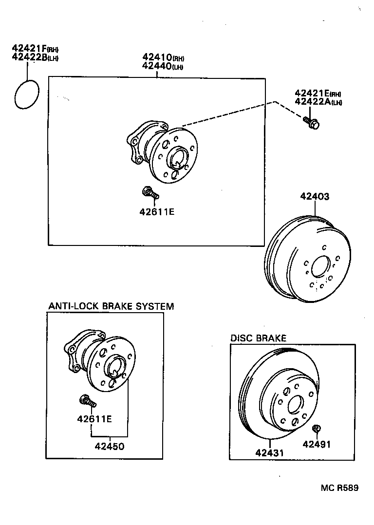 42301-20140 SHAFT SUB-ASSY, REAR AXLE product image