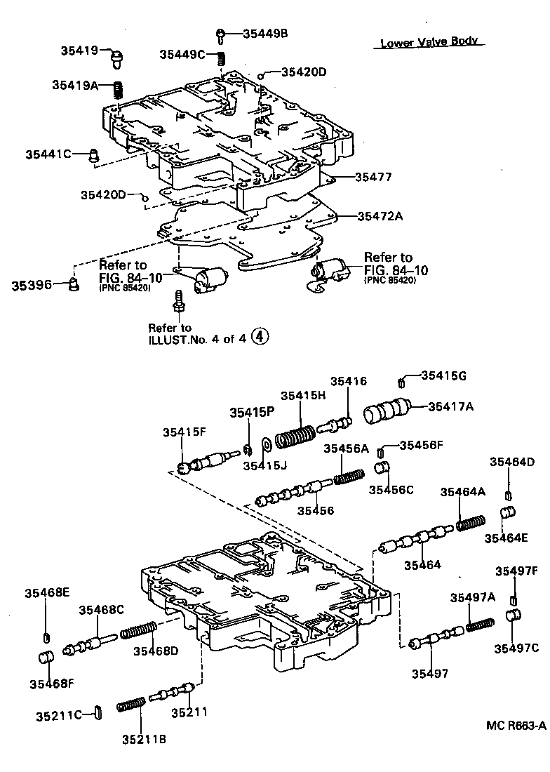 35432-32100 PLATE, VALVE BODY, NO.1 product image