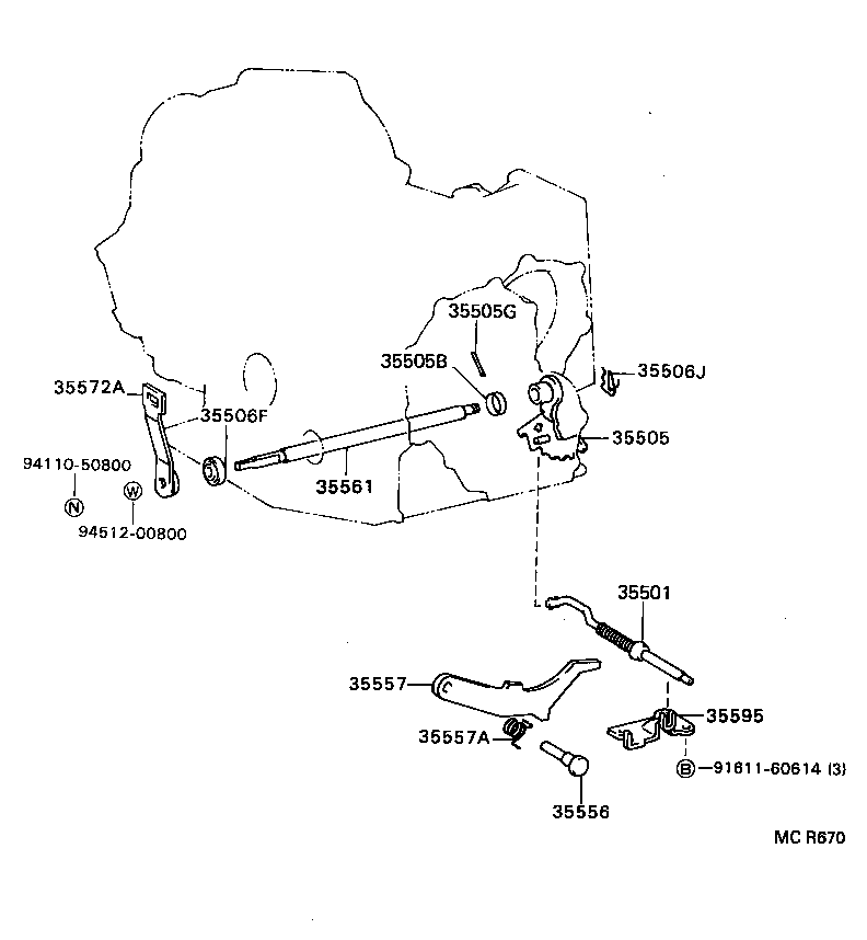 35520-32150 CABLE ASSY, THROTTLE product image