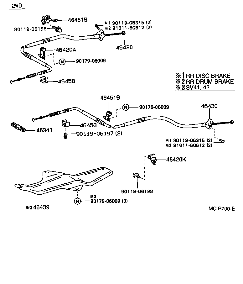 46341-32030 EQUALIZER, PARKING BRAKE product image