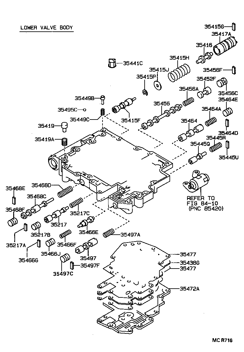 35410-33090 BODY ASSY, TRANSMISSION VALVE product image