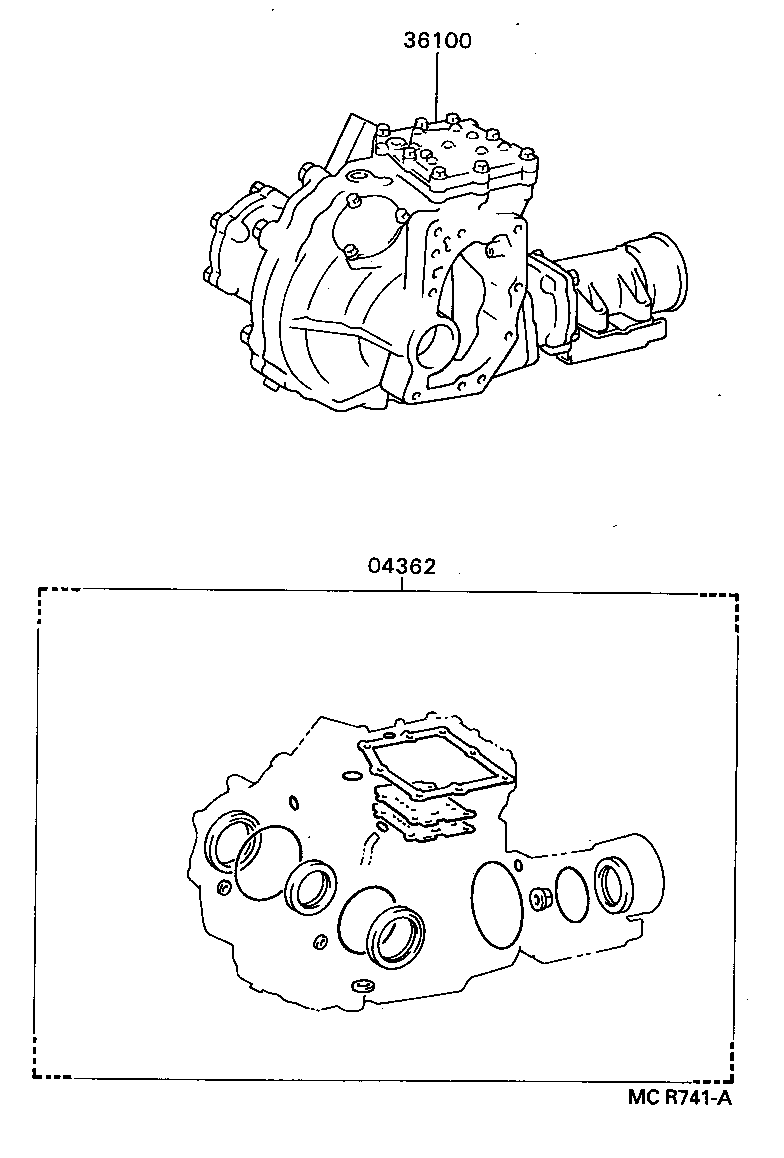 36100-20180 TRANSFER ASSY product image