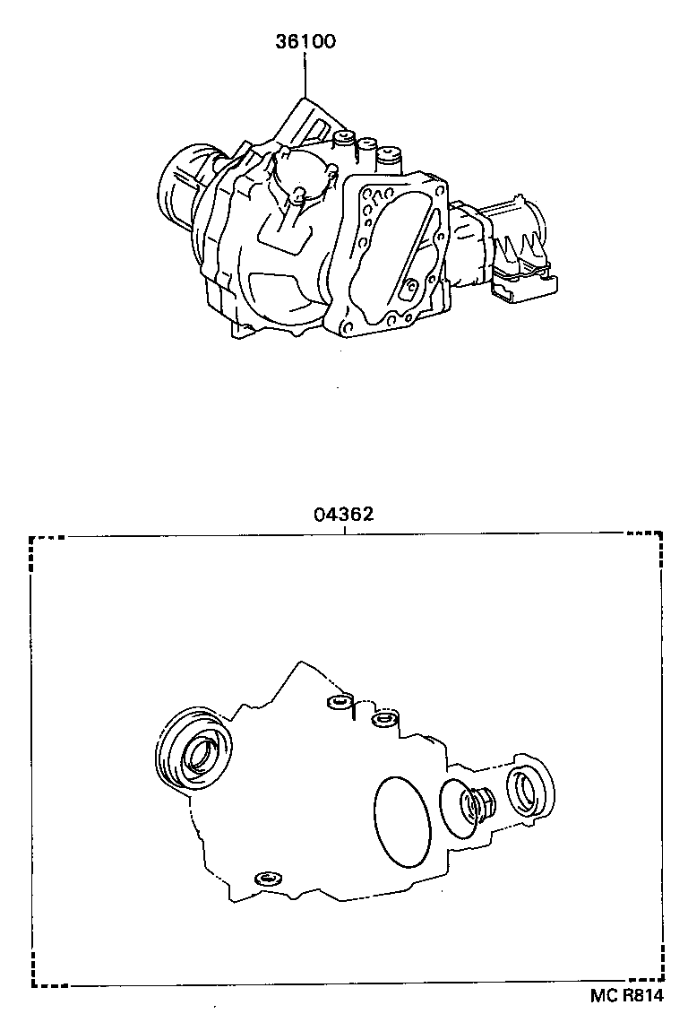 36100-20120 TRANSFER ASSY product image