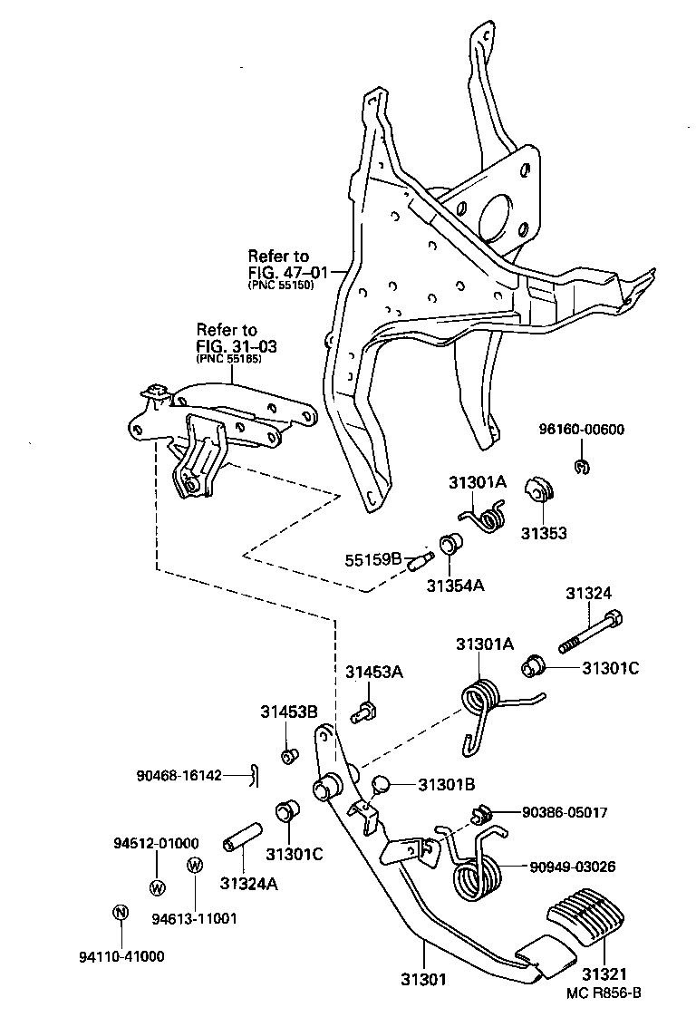 31481-36281 TUBE, CLUTCH MASTER CYLINDER TO FLEXIBLE HOSE product image