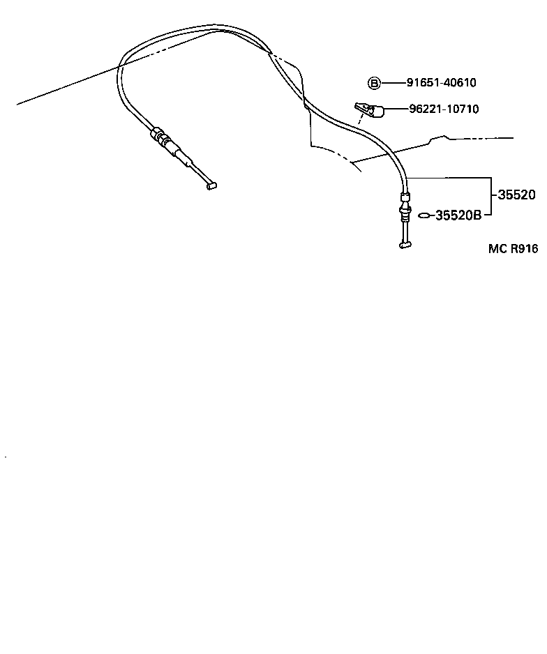 35520-35170 CABLE ASSY, THROTTLE product image