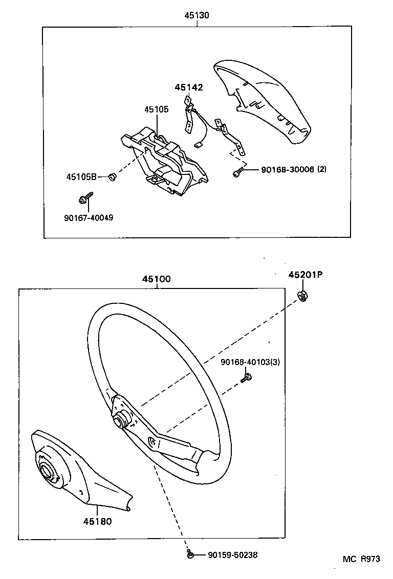 45105-20480 PLATE SUB-ASSY, HORN BUTTON CONTACT, NO.1 product image