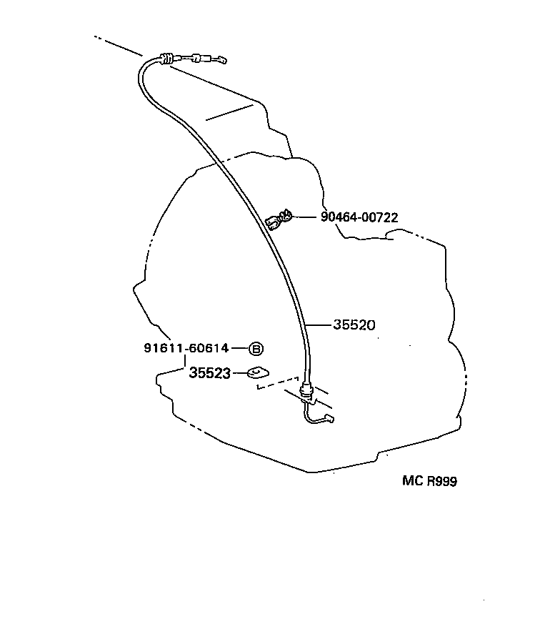 35520-16170 CABLE ASSY, THROTTLE product image