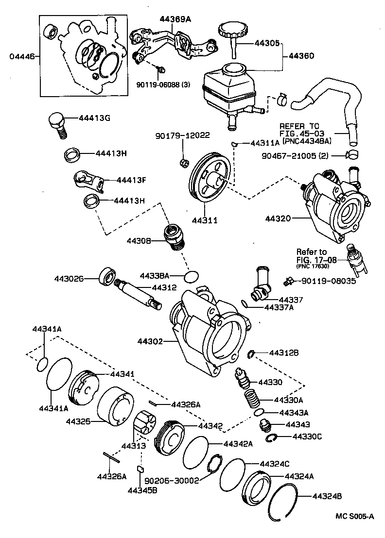 44320-20490 PUMP ASSY, VANE product image