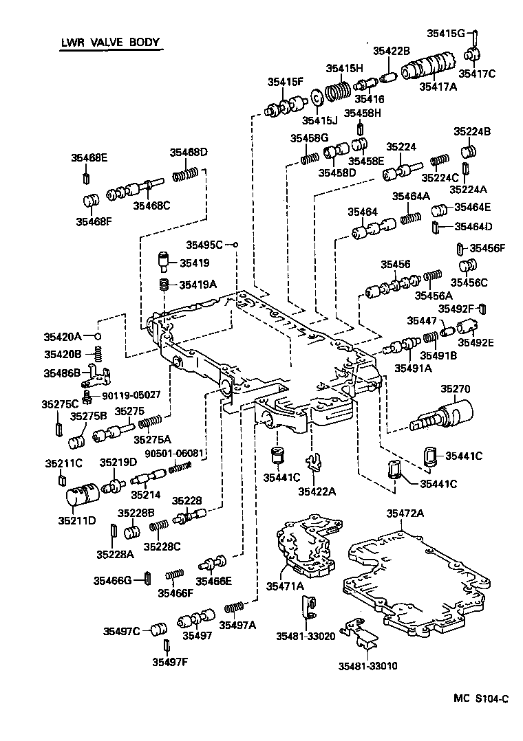 35280-33010 SOLENOID ASSY, LOCK UP CONTROL product image
