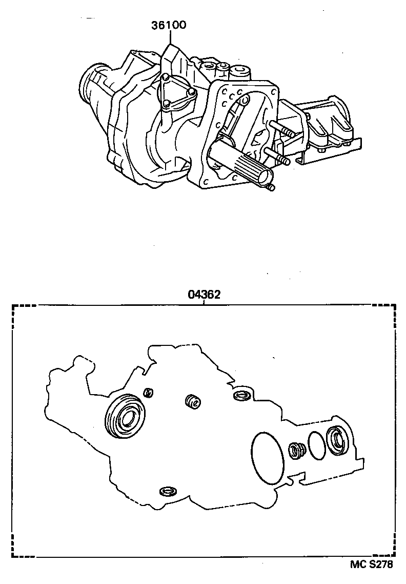 36100-20110 TRANSFER ASSY product image